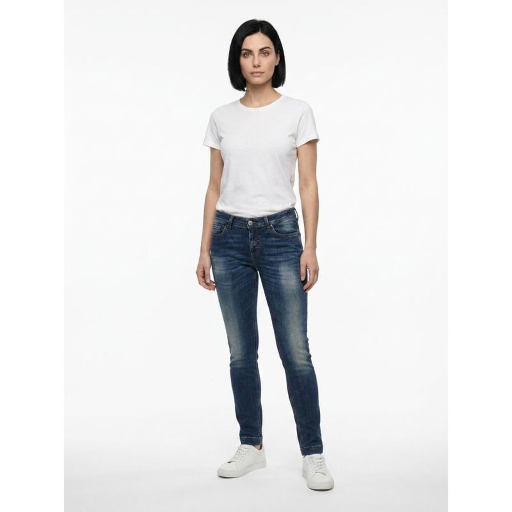 Dolce & Gabbana Blue Cotton Skinny Women's Jeans